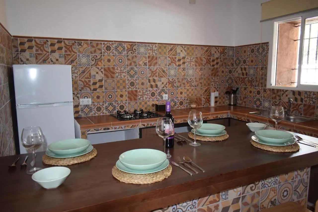 펜션 Bambu - Casa Rural En Vejer Con Piscina Privada 베예데라프론테라